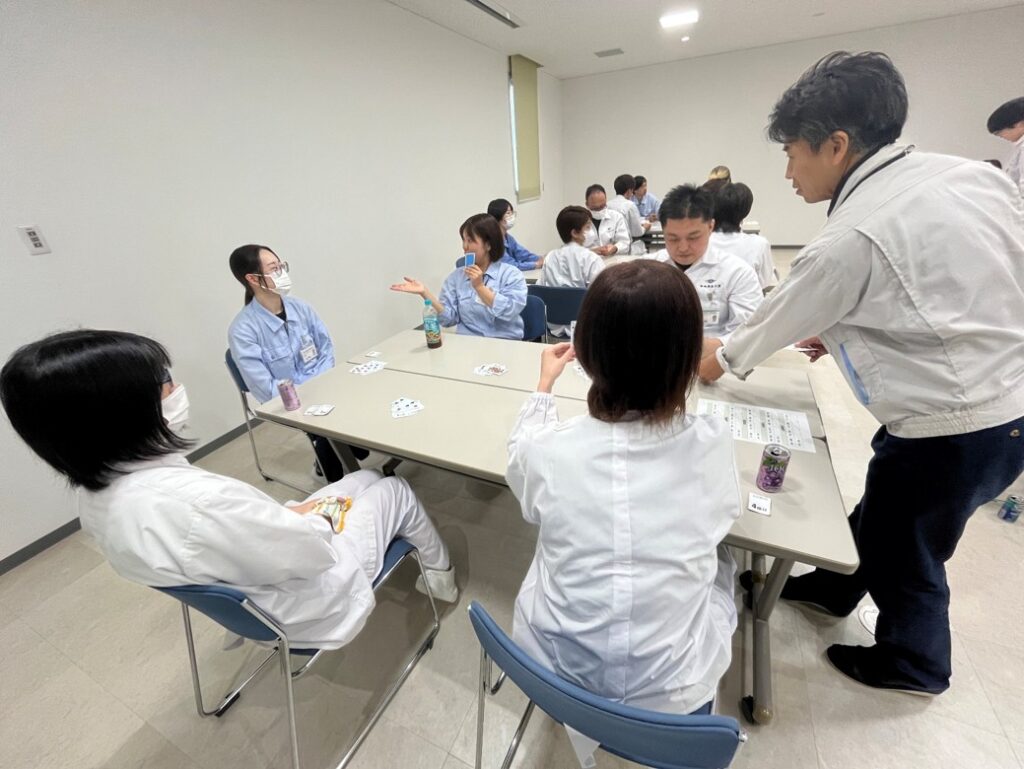 ババ抜きの様子