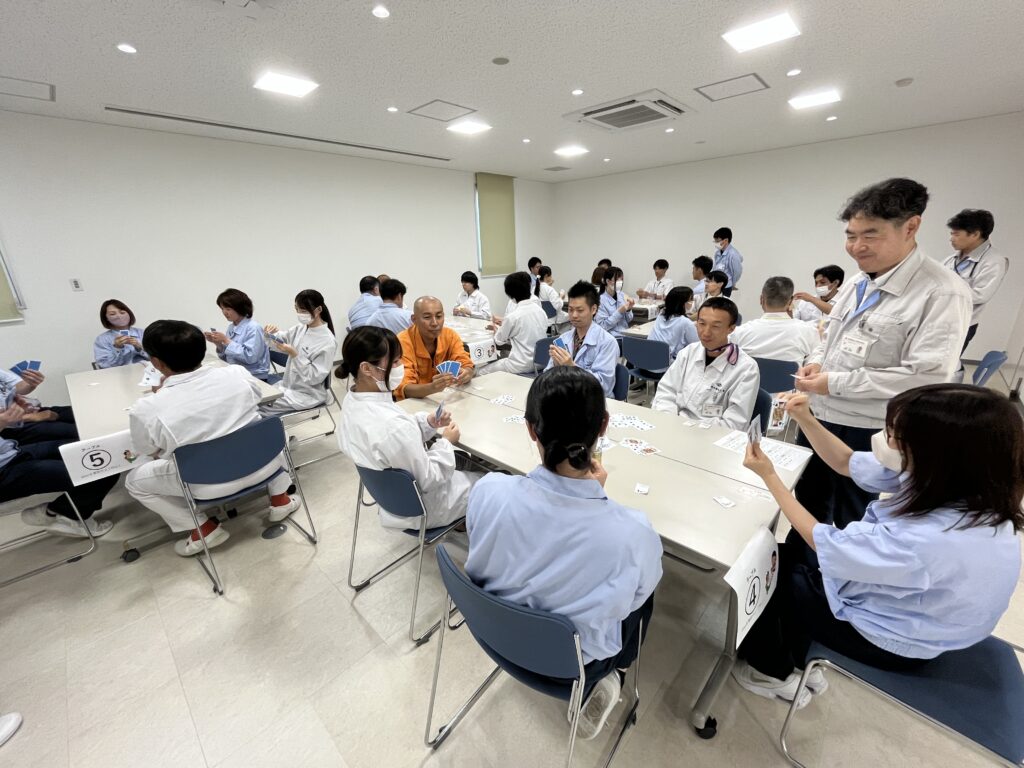 ババ抜きの様子